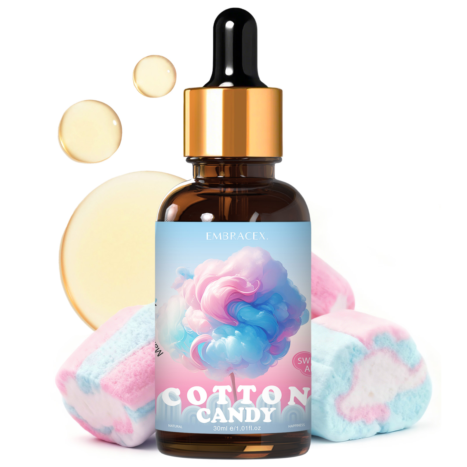 Candle Oil Supplies - 30ml Cotton Candy Essential Oil Car