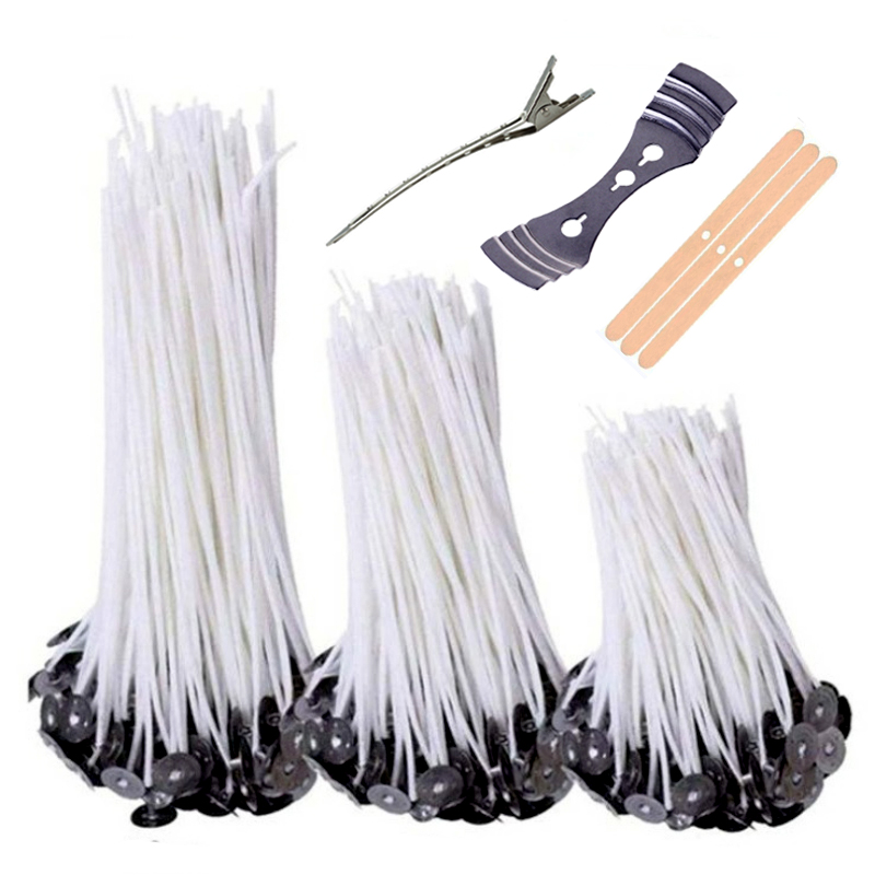 Candle Supplies Store - 103pcs Waxed Cotton Candle Wicks Set