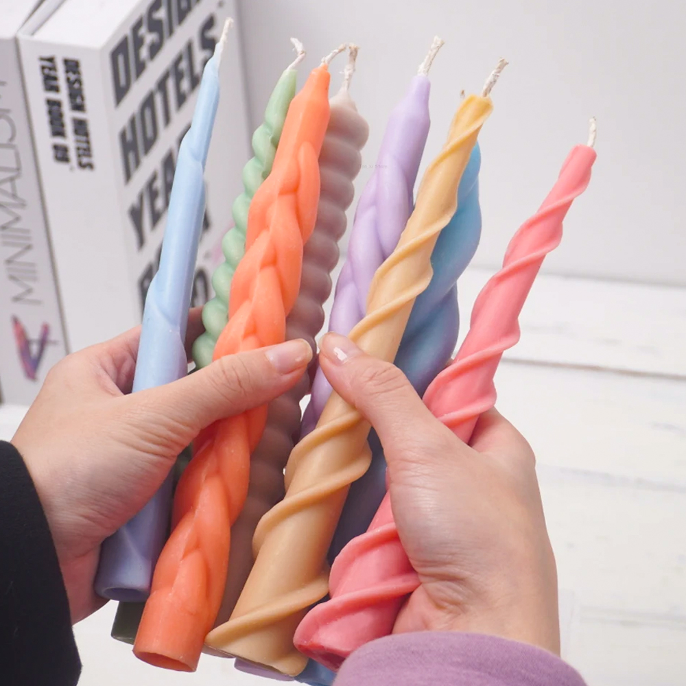 Candle Supplies Store - Geometry Candle Silicone Mold DIY Long