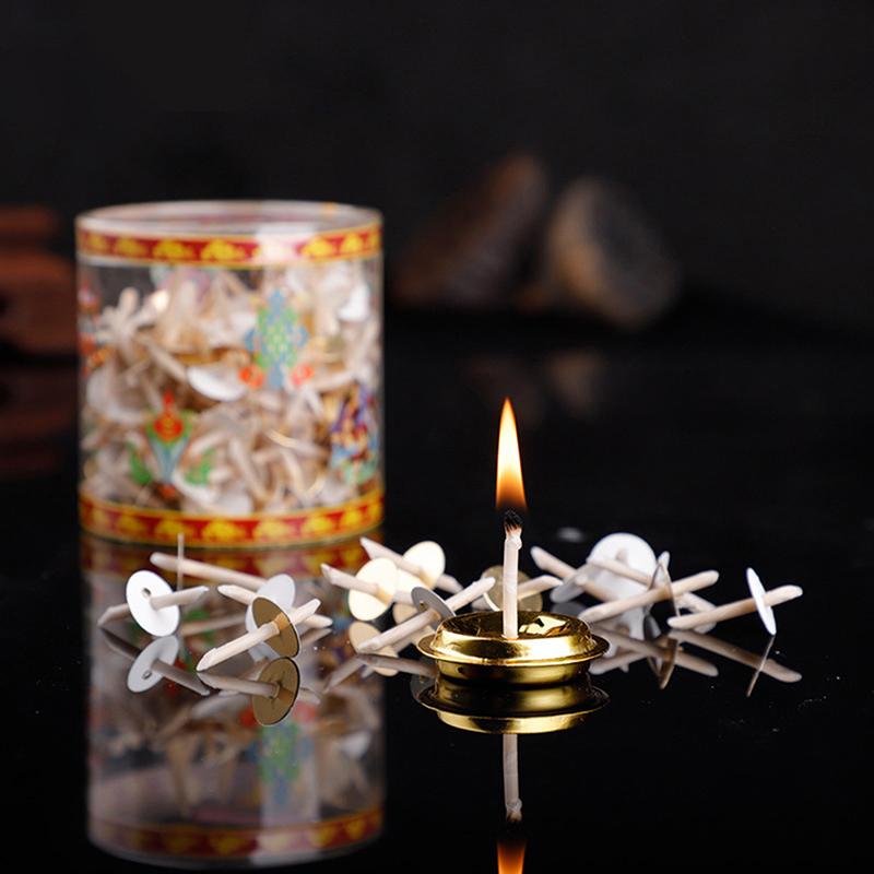 Candle Oil Supplies - 200Pcs/Box Oil Lamp Wick Making Supplies