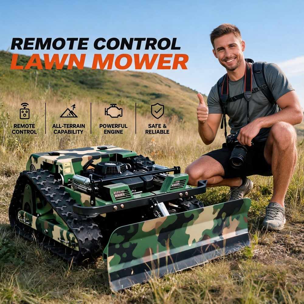 Candle Shop - Tracked Lawn Mower Electric Lawn Mower