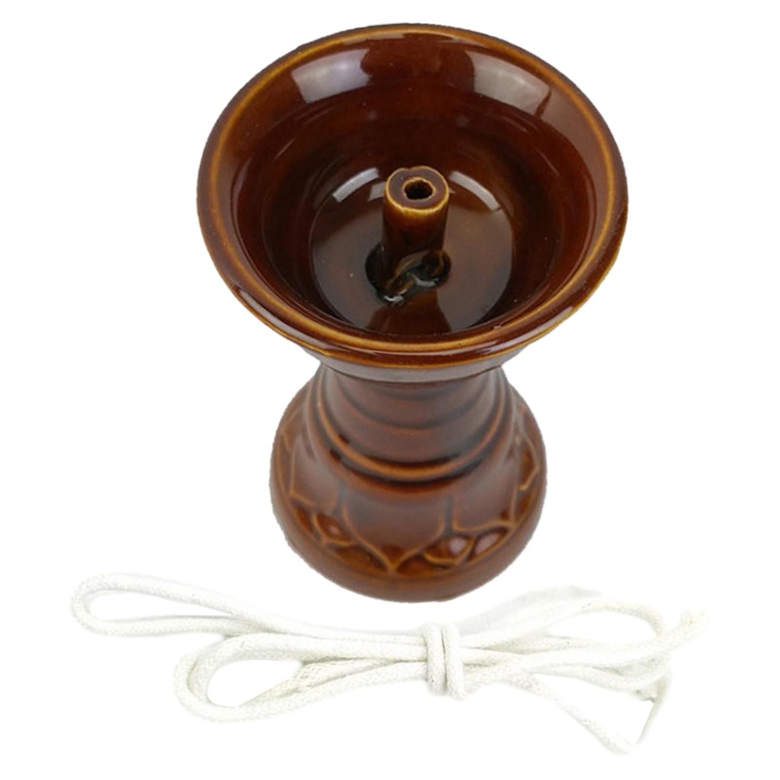 Butter Lamp Holder Oil Candle  - огляд і ціна Candle Oil Supplies
