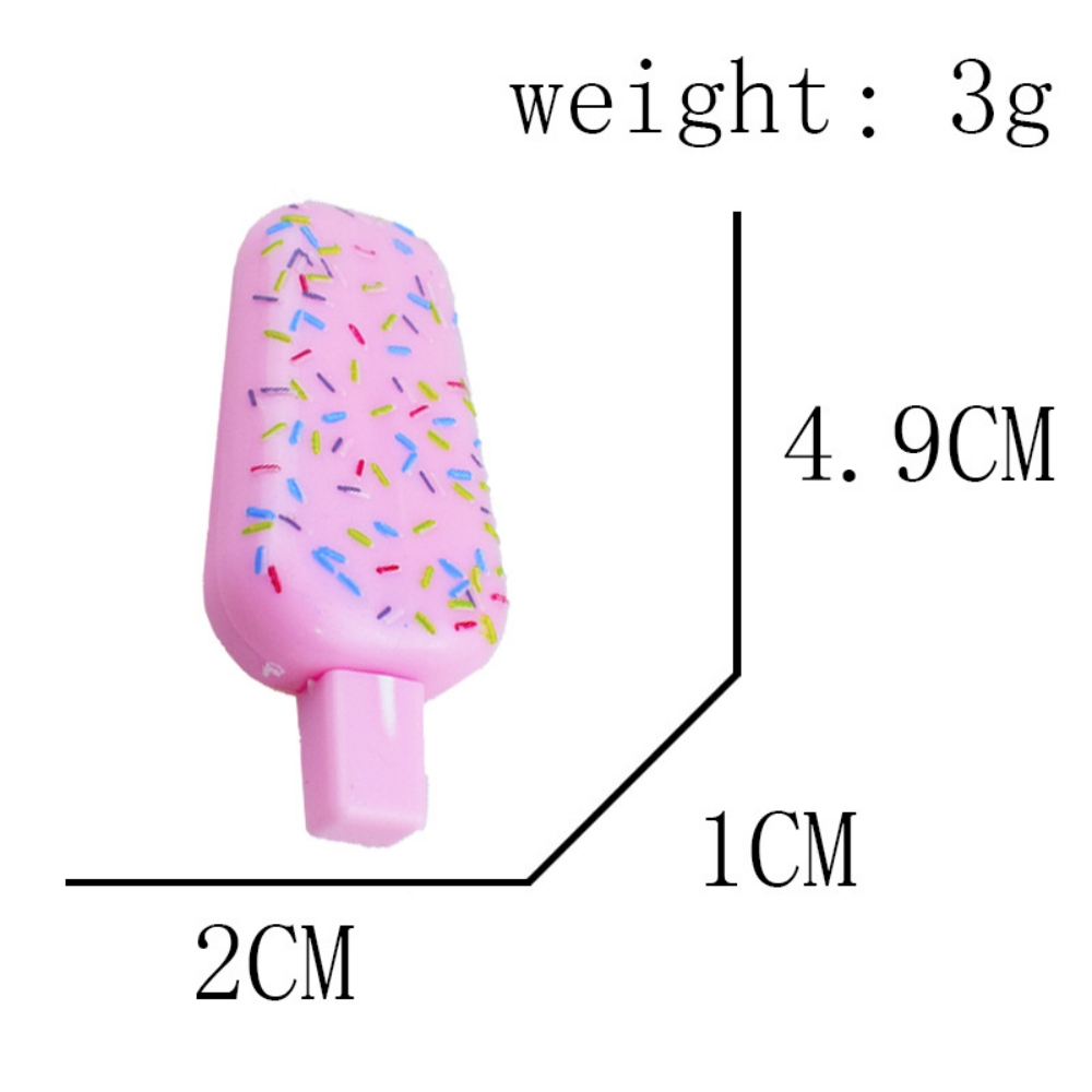 10-30Pcs Fun 4.9cm Cute Ice Cr - огляд і ціна Candle Shop