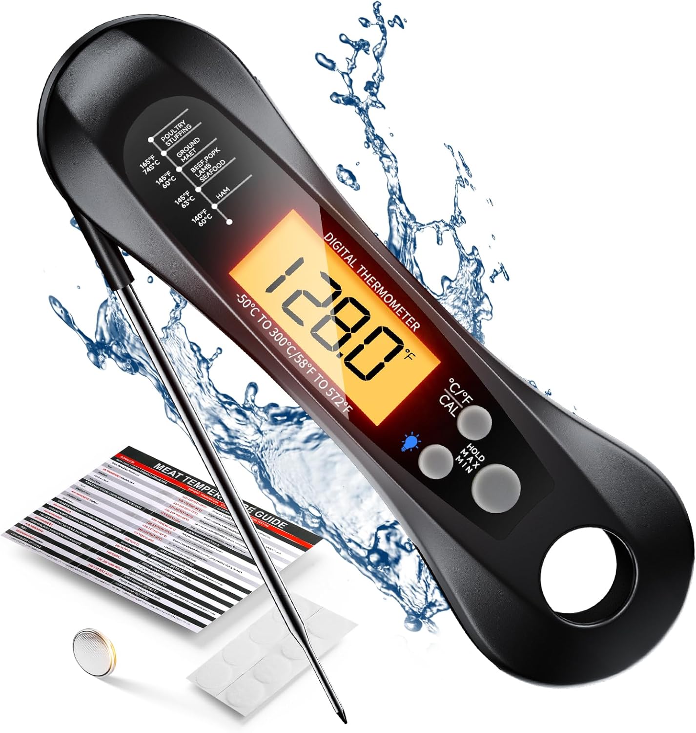 Digital Meat Thermometer Water - огляд і ціна Candle Shop