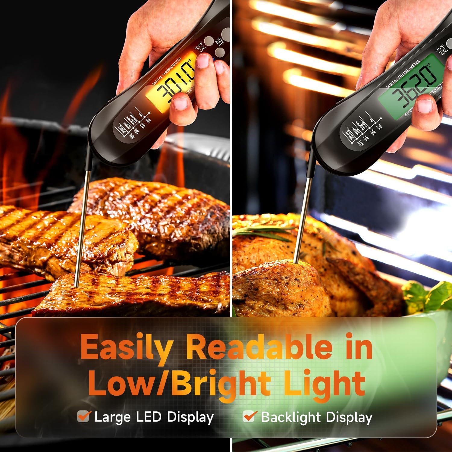 Digital Meat Thermometer Water - огляд і ціна Candle Shop