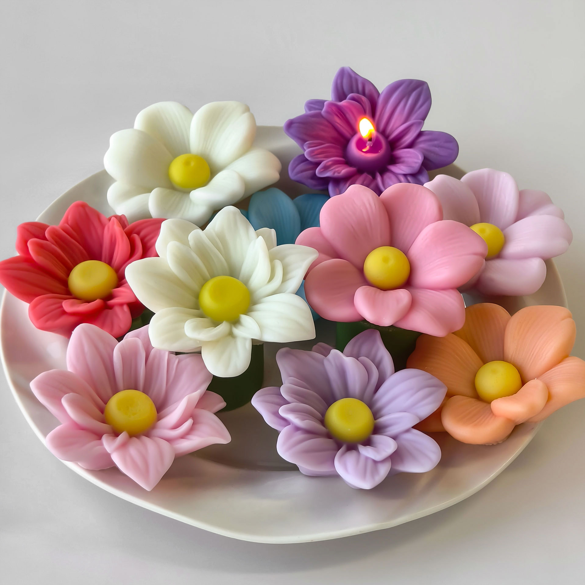 DIY Flowers Aroma Candle Silic - огляд і ціна Candle Supplies Store