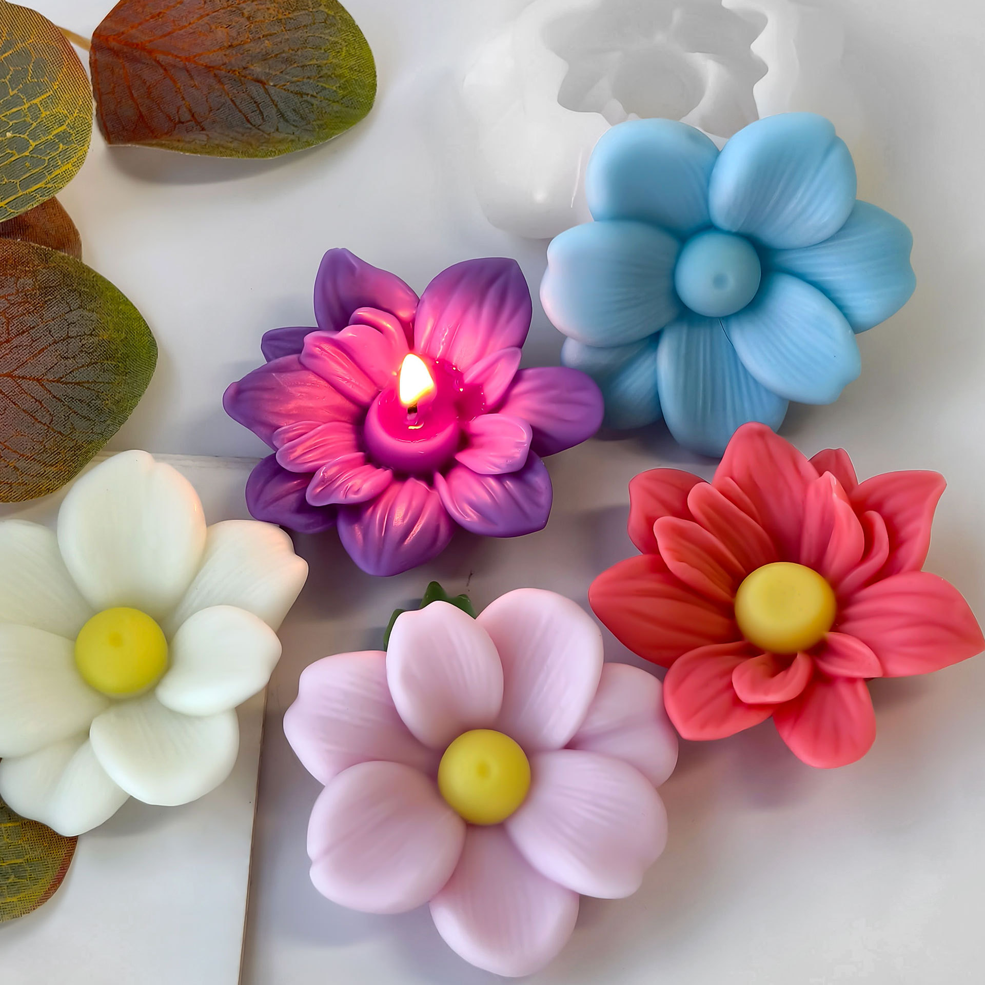 DIY Flowers Aroma Candle Silic - огляд і ціна Candle Supplies Store