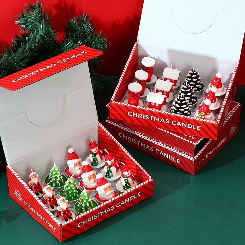 12PCS Candles Christmas Decora - огляд і ціна Candle Oil Supplies