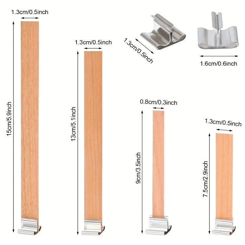 30pcs High Quality Wooden Cand - огляд і ціна Candle Supplies Store