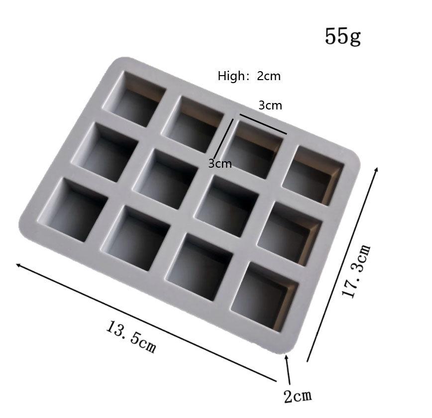 Diy  Ice Lattice Bakeware Sili - огляд і ціна Candle Shop