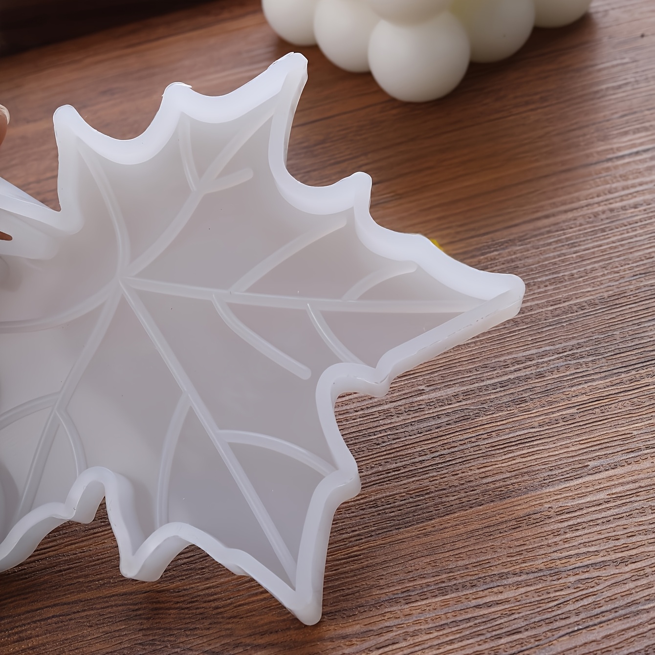 1PC Maple Leaf shaped Silicone - огляд і ціна Candle Supplies To Make Candles