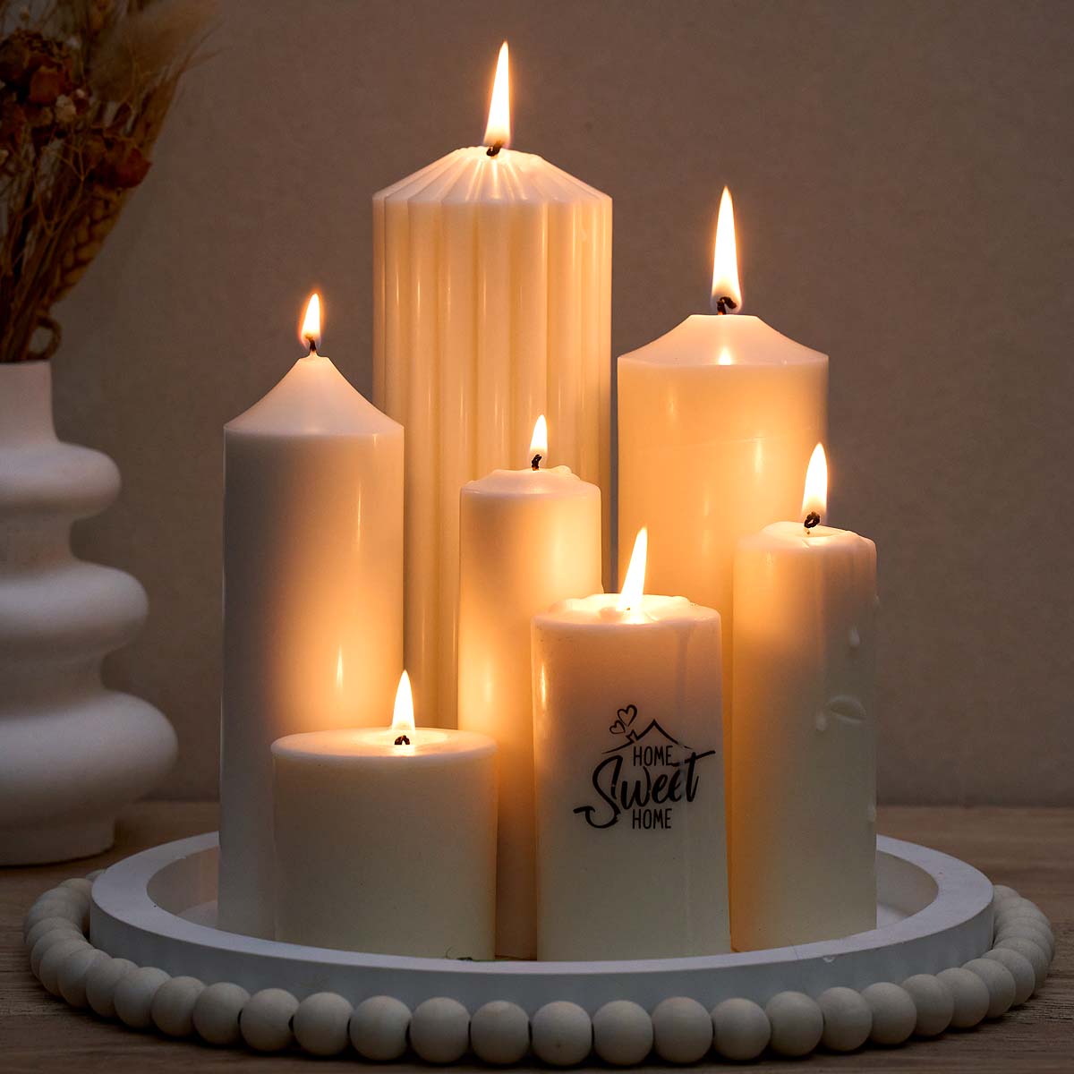 50pcs /Set Waxed Cotton Candle - огляд і ціна Candle Supplies Store