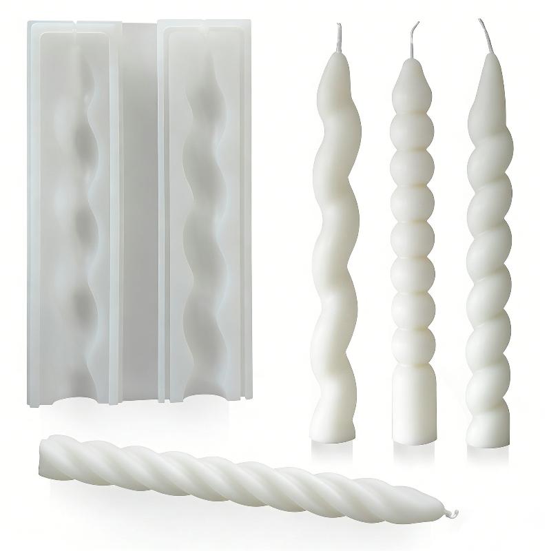 Long Spiral Silicone Candle Mo - огляд і ціна Candle Supplies Store