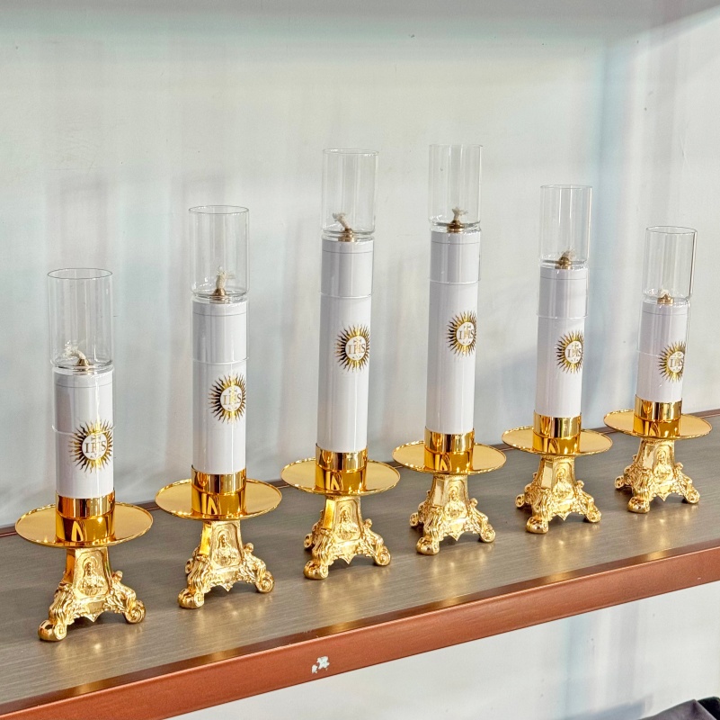 Catholic Oil Lamp Candle Stick - огляд і ціна Candle Oil Supplies