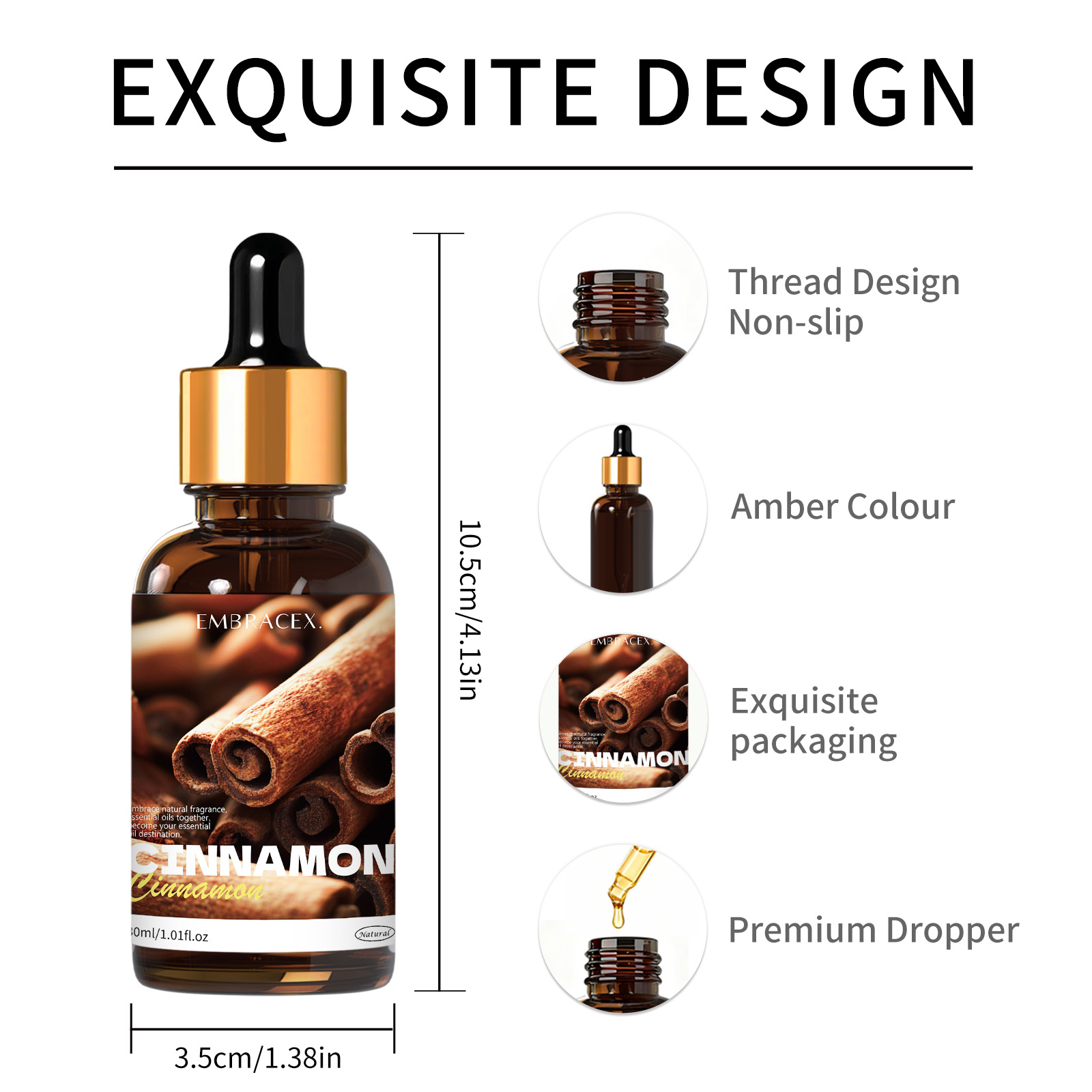 30ml Cinnamon Plant Essential  - огляд і ціна Candle Oil Supplies