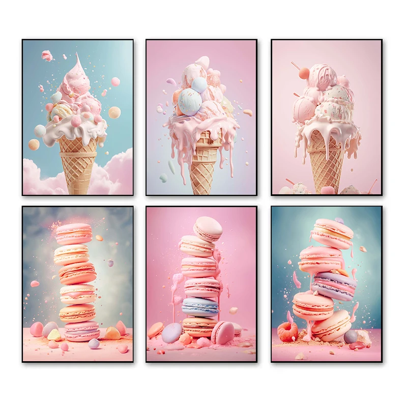 Unframe Pink Food Ice Cream Ma - огляд і ціна Candle Shop