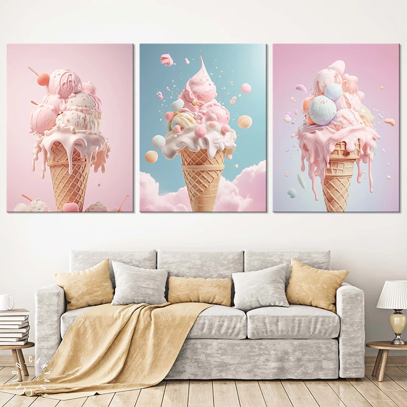 Unframe Pink Food Ice Cream Ma - огляд і ціна Candle Shop