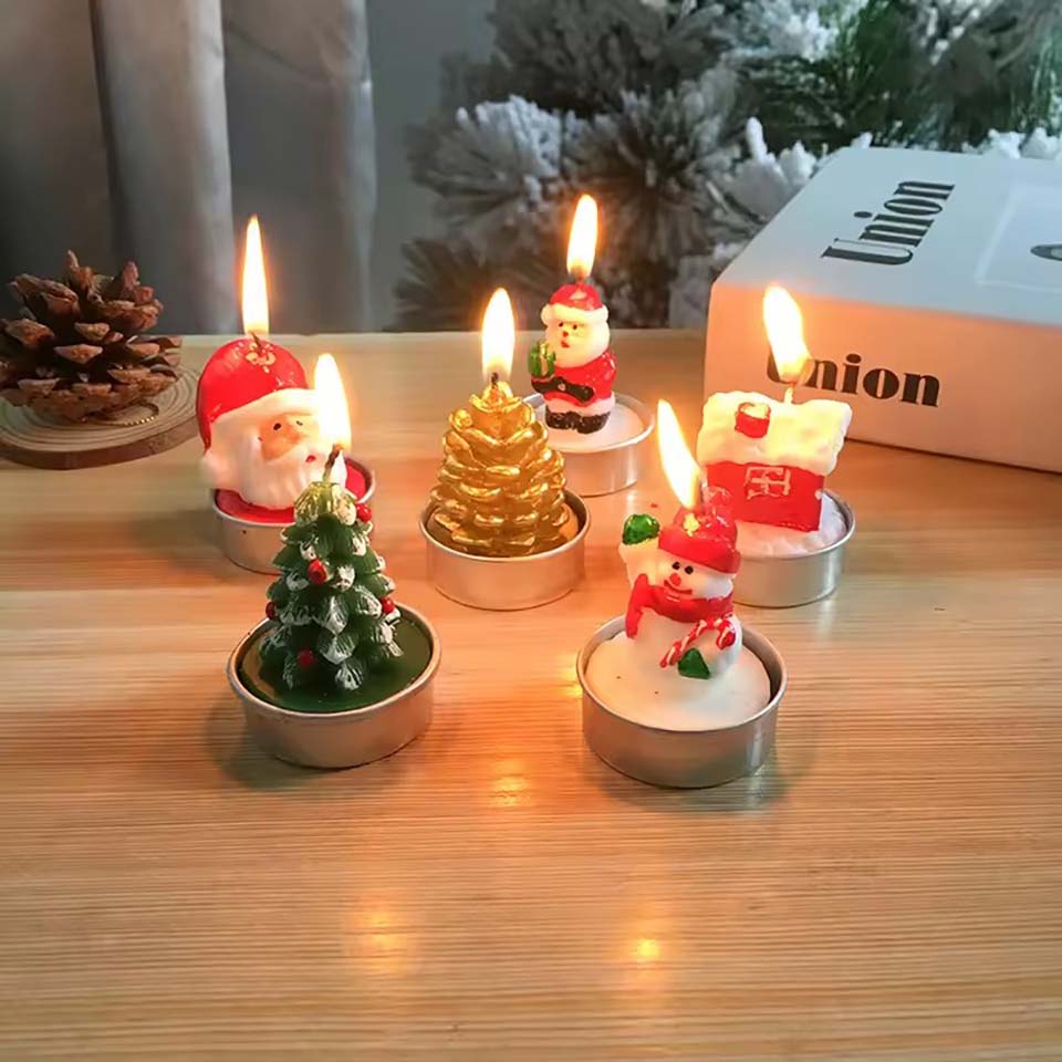 12PCS Candles Christmas Decora - огляд і ціна Candle Oil Supplies