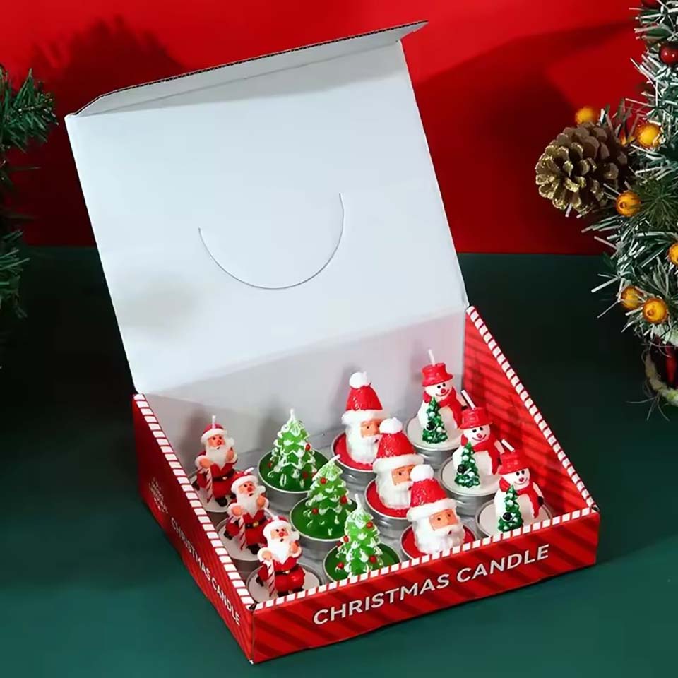 12PCS Candles Christmas Decora - огляд і ціна Candle Oil Supplies