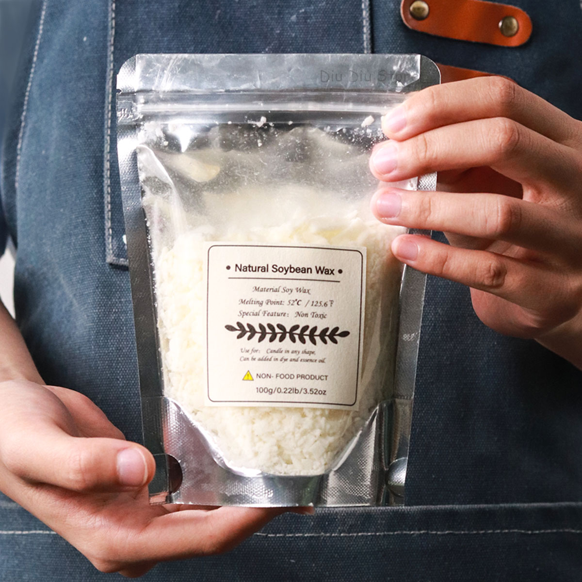1KG Natural Soy Wax Granular S - огляд і ціна Candle Supplies To Make Candles