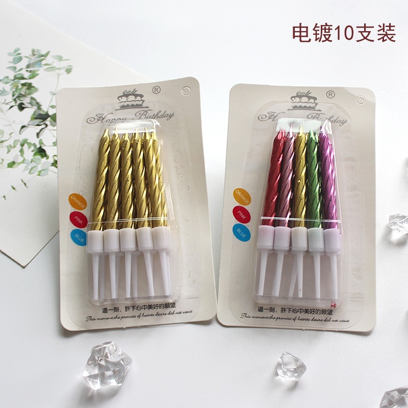 50 Box Birthday Candle Electro - огляд і ціна Candle Shop