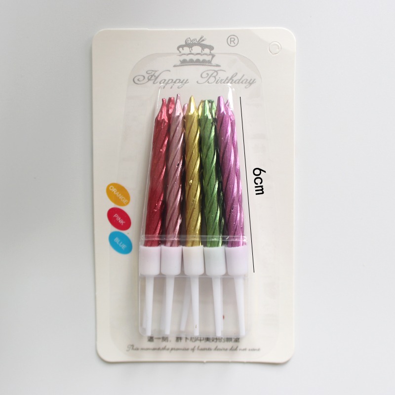 50 Box Birthday Candle Electro - огляд і ціна Candle Shop